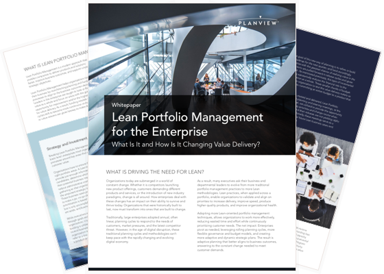 Lean Portfolio Management for the Enterprise